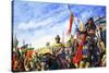 Frederick II in the Crusades-Roger Payne-Stretched Canvas