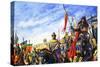 Frederick II in the Crusades-Roger Payne-Stretched Canvas