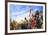 Frederick II in the Crusades-Roger Payne-Framed Giclee Print