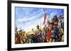 Frederick II in the Crusades-Roger Payne-Framed Giclee Print