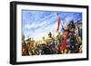 Frederick II in the Crusades-Roger Payne-Framed Giclee Print