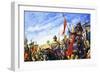 Frederick II in the Crusades-Roger Payne-Framed Giclee Print