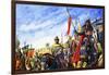 Frederick II in the Crusades-Roger Payne-Framed Giclee Print