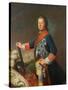 Frederick II of Prussia, 1743-David Matthieu-Stretched Canvas