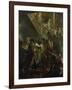 Frederick II the Great (1712-86) in Lissa, Bonsoir, Messieurs! 1858-Adolph von Menzel-Framed Giclee Print