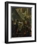 Frederick II the Great (1712-86) in Lissa, Bonsoir, Messieurs! 1858-Adolph von Menzel-Framed Giclee Print