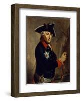 Frederick Ii the Great of Prussia, 1764-Anton Graff-Framed Giclee Print