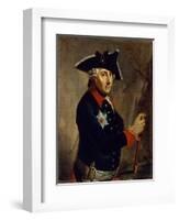 Frederick Ii the Great of Prussia, 1764-Anton Graff-Framed Giclee Print