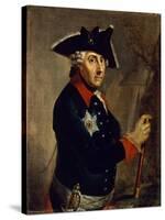 Frederick Ii the Great of Prussia, 1764-Anton Graff-Stretched Canvas