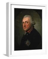 Frederick Ii (The Great) of Prussia, 1781-Anton Graff-Framed Giclee Print