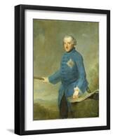 Frederick Ii the Great of Prussia, C.1770-Johann Georg Ziesenis-Framed Giclee Print