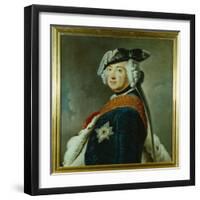 Frederick Ii the Great of Prussia-German School-Framed Giclee Print