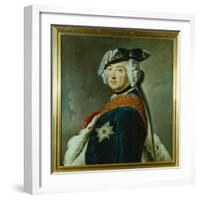 Frederick Ii the Great of Prussia-German School-Framed Giclee Print