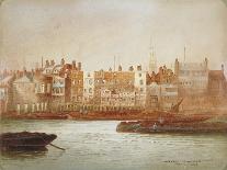 Wharves at Limehouse, London, C1850-Frederick J Goff-Giclee Print