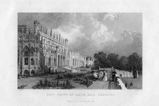 East Front of Eaton Hall, Cheshire, 1845-Frederick James Havell-Giclee Print