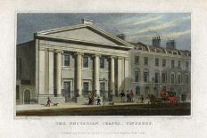 The Unitarian Chapel, Finsbury, London, 1828-Frederick James Havell-Framed Giclee Print