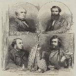 Mr W S Woodin in Three Characters-Frederick John Skill-Giclee Print
