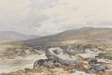 Grimspound, Dartmoor (Showing the Main Entrance from the South) , C.1895-96-Frederick John Widgery-Framed Giclee Print