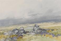 The Spinster Rock, Drewsteignton , C.1895-96-Frederick John Widgery-Giclee Print