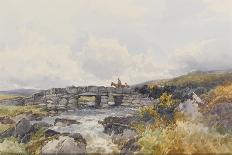 Grimspound, Dartmoor (Showing the Main Entrance from the South) , C.1895-96-Frederick John Widgery-Framed Giclee Print