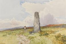 Menhir Near Merivale Bridge , C.1895-96-Frederick John Widgery-Giclee Print