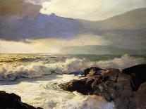 Breakers at Floodtide, 1909 (Oil on Canvas)-Frederick Judd Waugh-Giclee Print