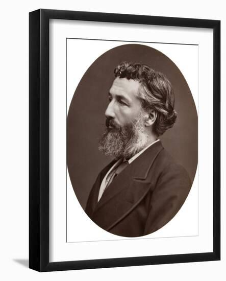 Frederick Leighton, British Artist and Royal Academician, 1877-Lock & Whitfield-Framed Premium Photographic Print