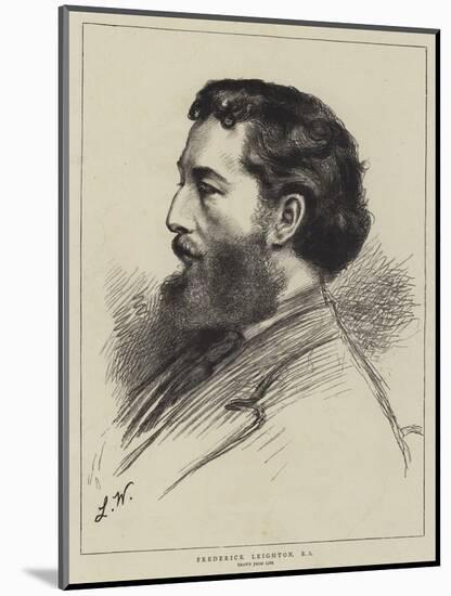 Frederick Leighton-Leslie Matthew Ward-Mounted Giclee Print