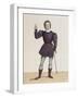 Frederick Lemaitre (1800-76) as Edgard in 'La Fiancee De Lammermoor' by Walter Scott (1771-1832) at-Alexandre Lacauchie-Framed Giclee Print