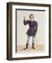 Frederick Lemaitre (1800-76) as Edgard in 'La Fiancee De Lammermoor' by Walter Scott (1771-1832) at-Alexandre Lacauchie-Framed Giclee Print