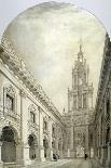 St. John's College, 'History of Oxford', Engraved by J. Hill, Pub. by R. Ackermann, 1813-Frederick Mackenzie-Giclee Print