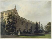 St. John's College, 'History of Oxford', Engraved by J. Hill, Pub. by R. Ackermann, 1813-Frederick Mackenzie-Giclee Print