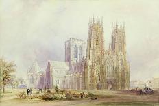 York Minster: South View-Frederick Mackenzie-Giclee Print