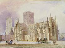 York Minster: North West View-Frederick Mackenzie-Giclee Print