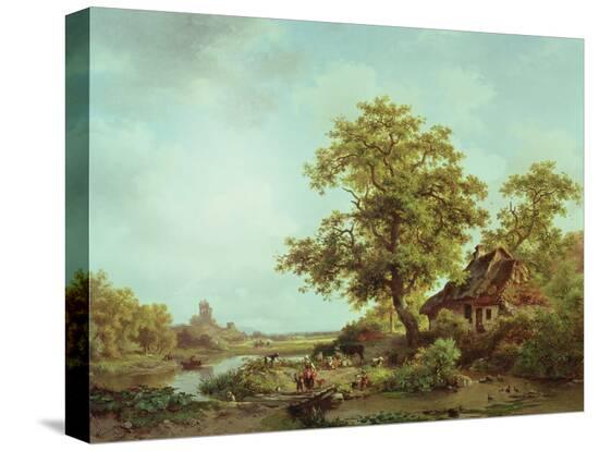Stretched Canvas Print, , large