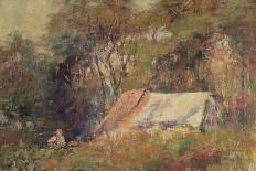 A Camp in the Bush, Macedon, 20Th Century-Frederick McCubbin-Giclee Print