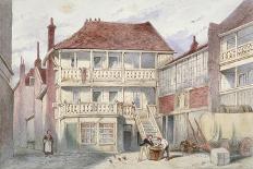 View of Whitecross Street Prison for Debtors, London, C1840-Frederick Napoleon Shepherd-Giclee Print