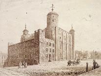 Church of St Swithin London Stone, City of London, 1840-Frederick Nash-Giclee Print