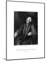 Frederick North, 2nd Earl of Guilford, Prime Minister of Great Britain-WT Mote-Mounted Giclee Print