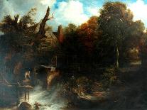 A Devonshire Stream, 1860-Frederick Richard Lee-Giclee Print