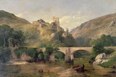 Landscape With Ruined Castle, 1864-Frederick Richard Lee-Giclee Print