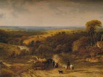 View near Crediton, Devon,1843-Frederick Richard Lee-Giclee Print