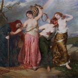 Mercury Instructing the Nymphs in Dance, 1848-Frederick Richard Pickersgill-Giclee Print