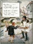 When School Began as We Remembered, C1890-Frederick Richardson-Giclee Print