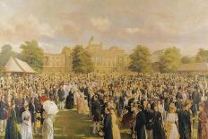 Royal Wedding of Princess Beatrice and Prince Henry of Battenberg-Frederick Sargent-Framed Stretched Canvas