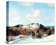 March Morning, the Red Cariole-Frederick Simpson Coburn-Art Print