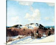 March Morning, the Red Cariole-Frederick Simpson Coburn-Laminated Art Print