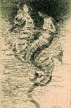 Mermaid, C.1889 (Oil on Canvas)-Frederick Stuart Church-Giclee Print