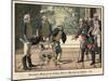 Frederick the Great and the 85 Year Old General Zieten-Carl Rochling-Mounted Giclee Print