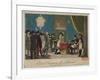 Frederick the Great as Freemason in 1740-null-Framed Giclee Print